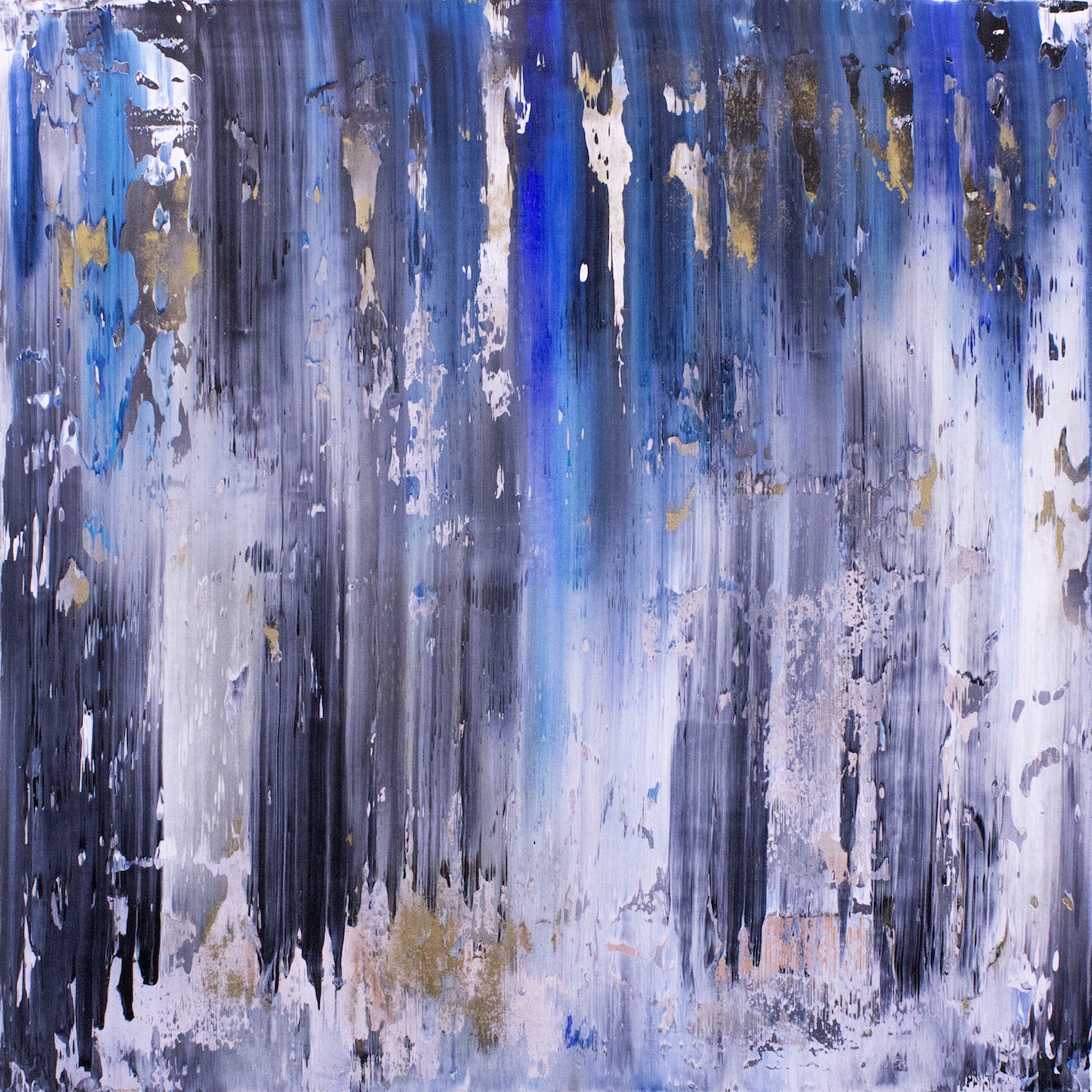 Mixed media on canvas